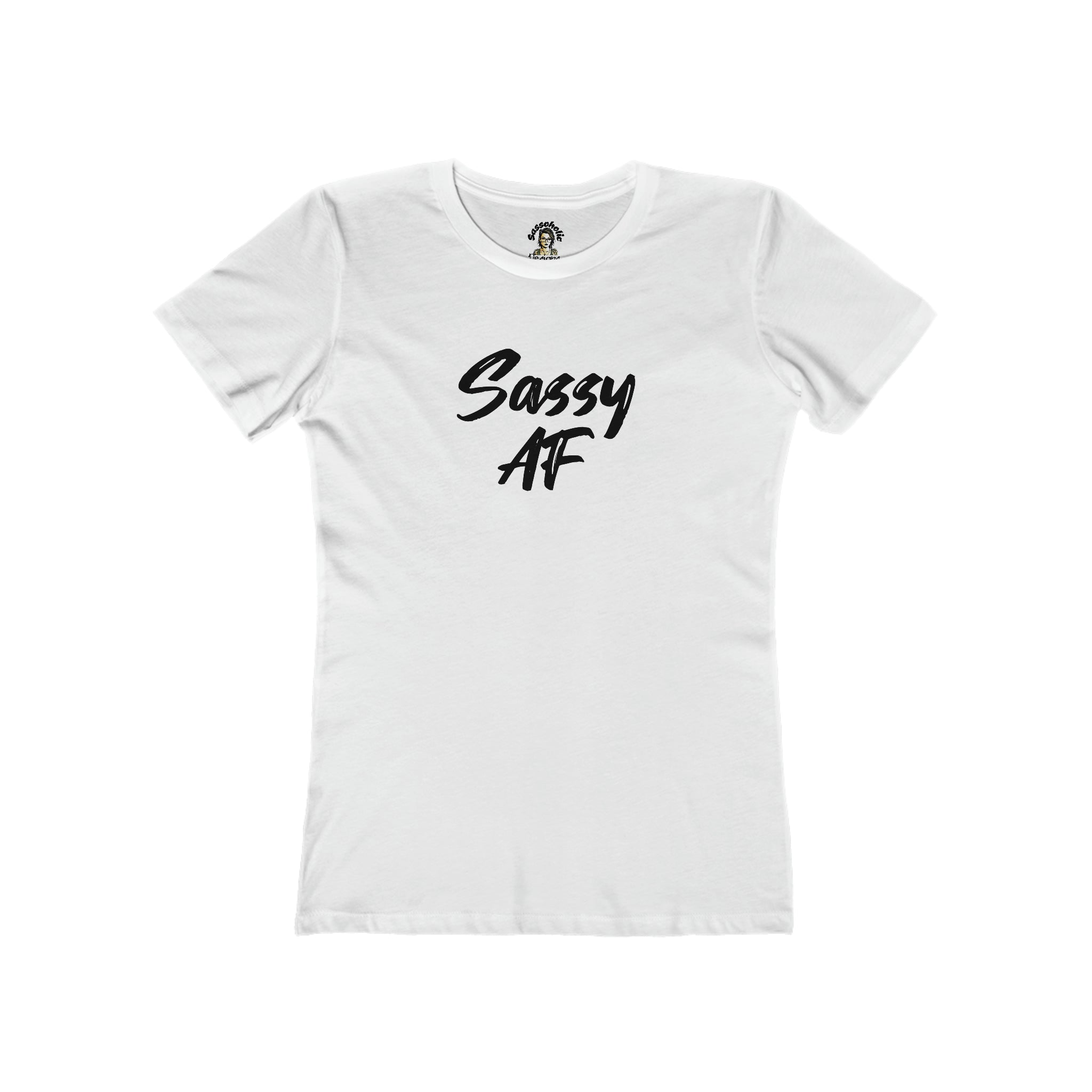 SASSY AF Women's Boyfriend Tee - Image 2